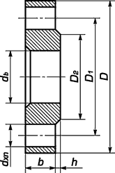 Фланцы стальные плоские приварные ГОСТ 12820-80