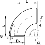 Отводы крутоизогнутые ГОСТ 17375-01