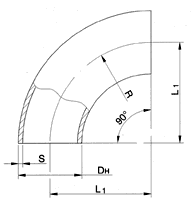 Отводы крутоизогнутые ОСТ 34.10.699-97
